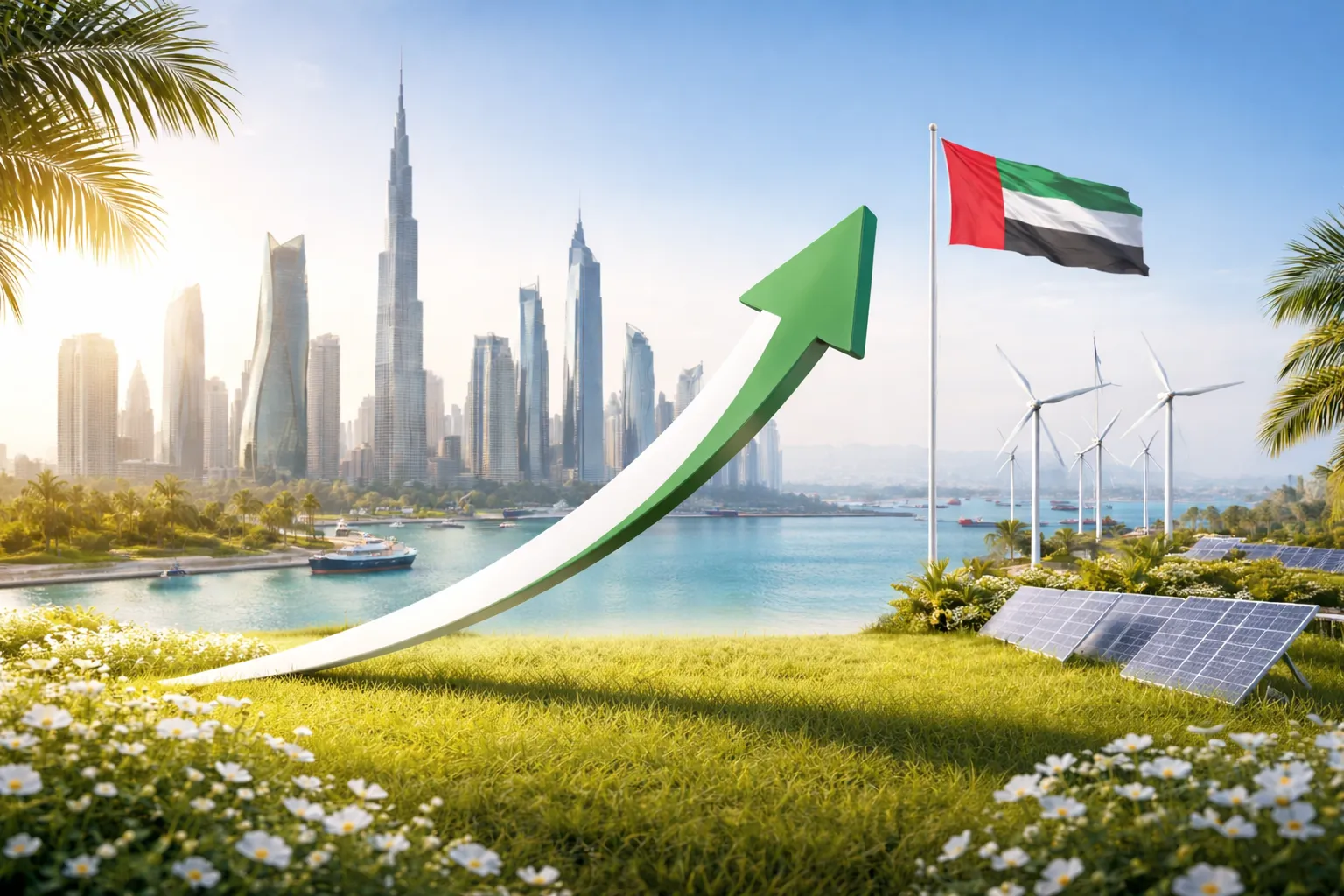 الإمارات تتوقع نموًا اقتصاديًا يتجاوز 5% في 2026 مع تحفيز القطاعات غير النفطية